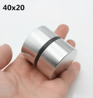 N52 40x20 mm 超強力ラウンド レアアース強力スピーカー ディスク NdFeB マグネット