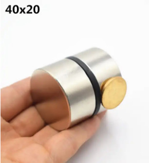 N52 40x20 mm 超強力ラウンド レアアース強力スピーカー ディスク NdFeB マグネット